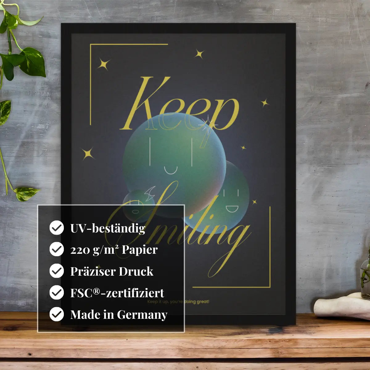 Keep Smiling Poster