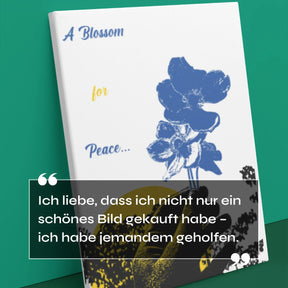 A Blossom for Peace Leinwand