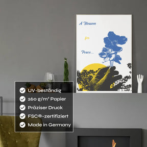 A Blossom for Peace Poster