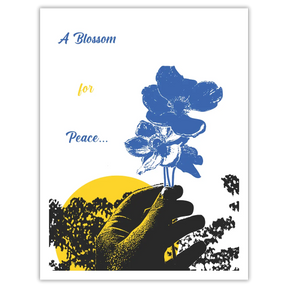 A Blossom for Peace Leinwand