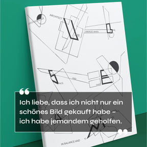 Architecture Fonts Leinwand