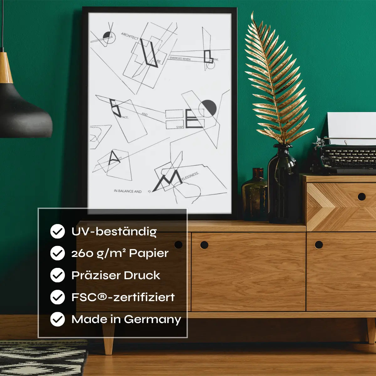 Architecture Fonts Poster