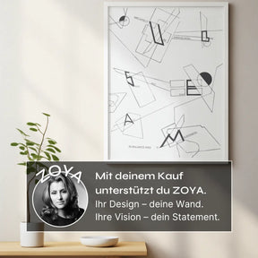 Architecture Fonts Poster