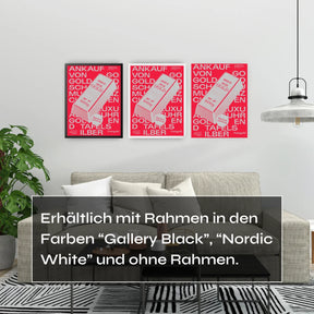 Barauszahlung Poster