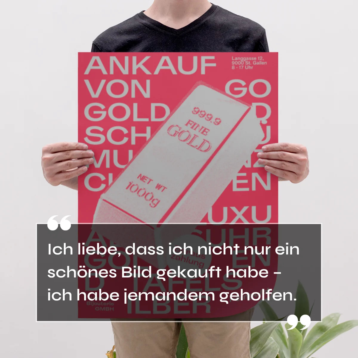 Barauszahlung Poster