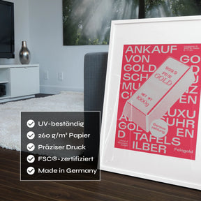 Barauszahlung Poster
