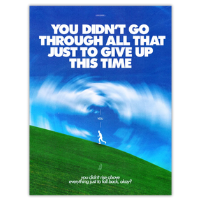 Don't Give Up Poster