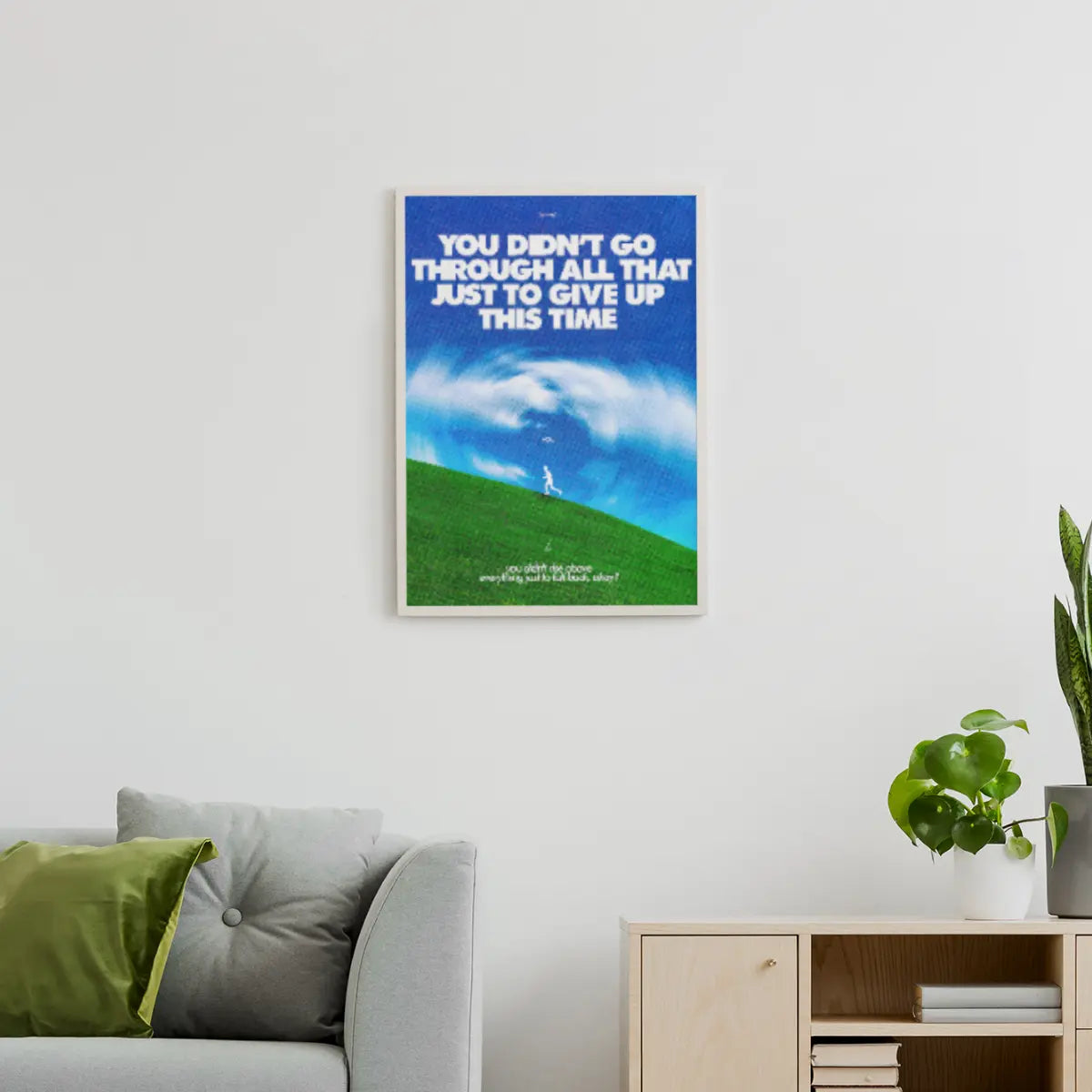 Don't Give Up Poster