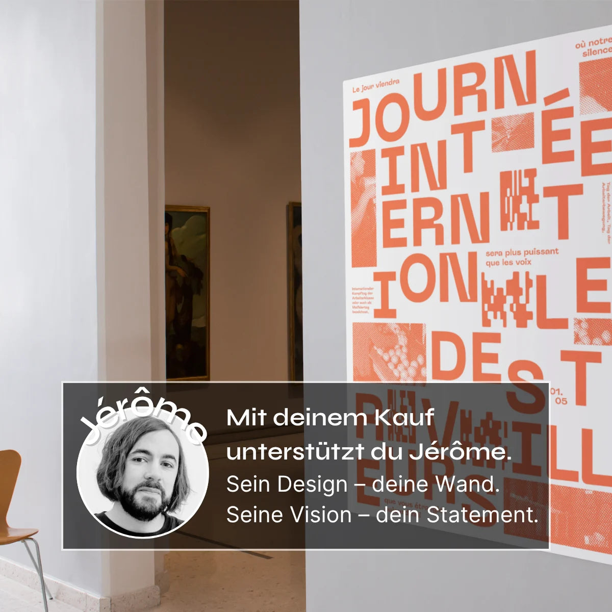 Journée Internationale des Travailleurs Poster