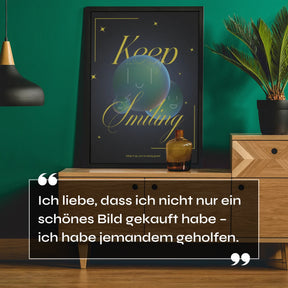 Keep Smiling Poster