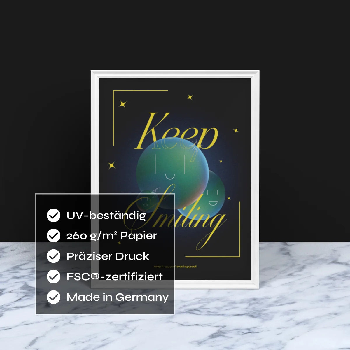 Keep Smiling Poster