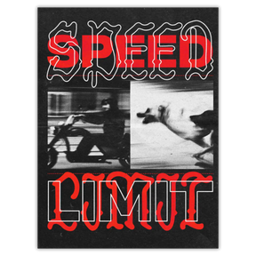 Speed Limit Poster