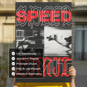 Speed Limit Poster